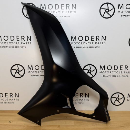Yamaha YZF-R6 2017+ Left Fairing Outer Black Genuine OEM BN6-W283U-00-P0