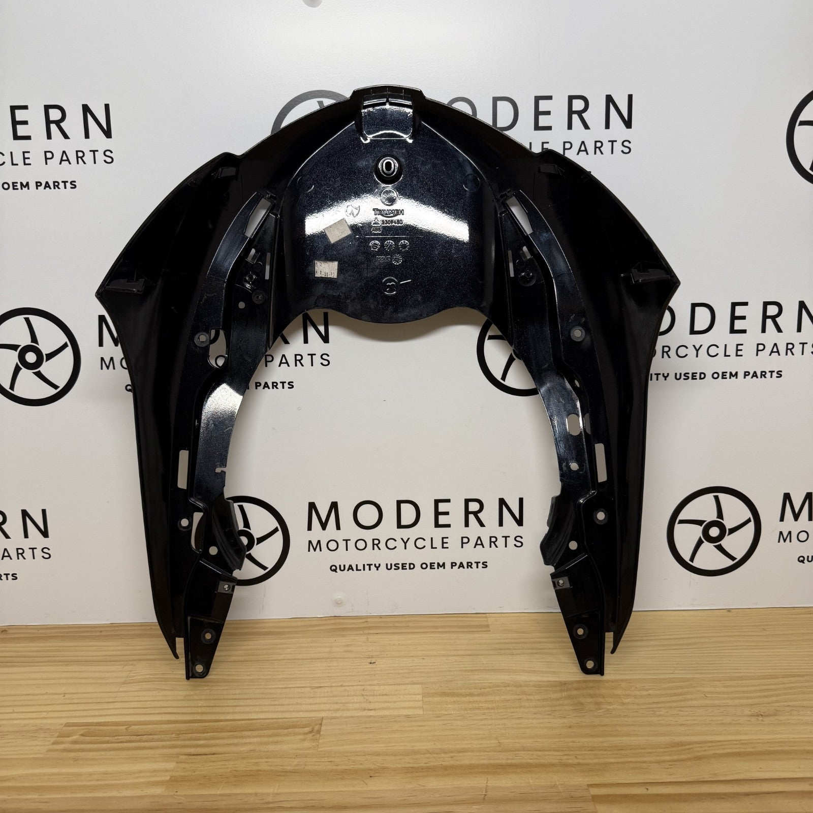 Triumph Daytona 675R 675 2013-2017 Cockpit Lower Fairing Black T2309450 OEM