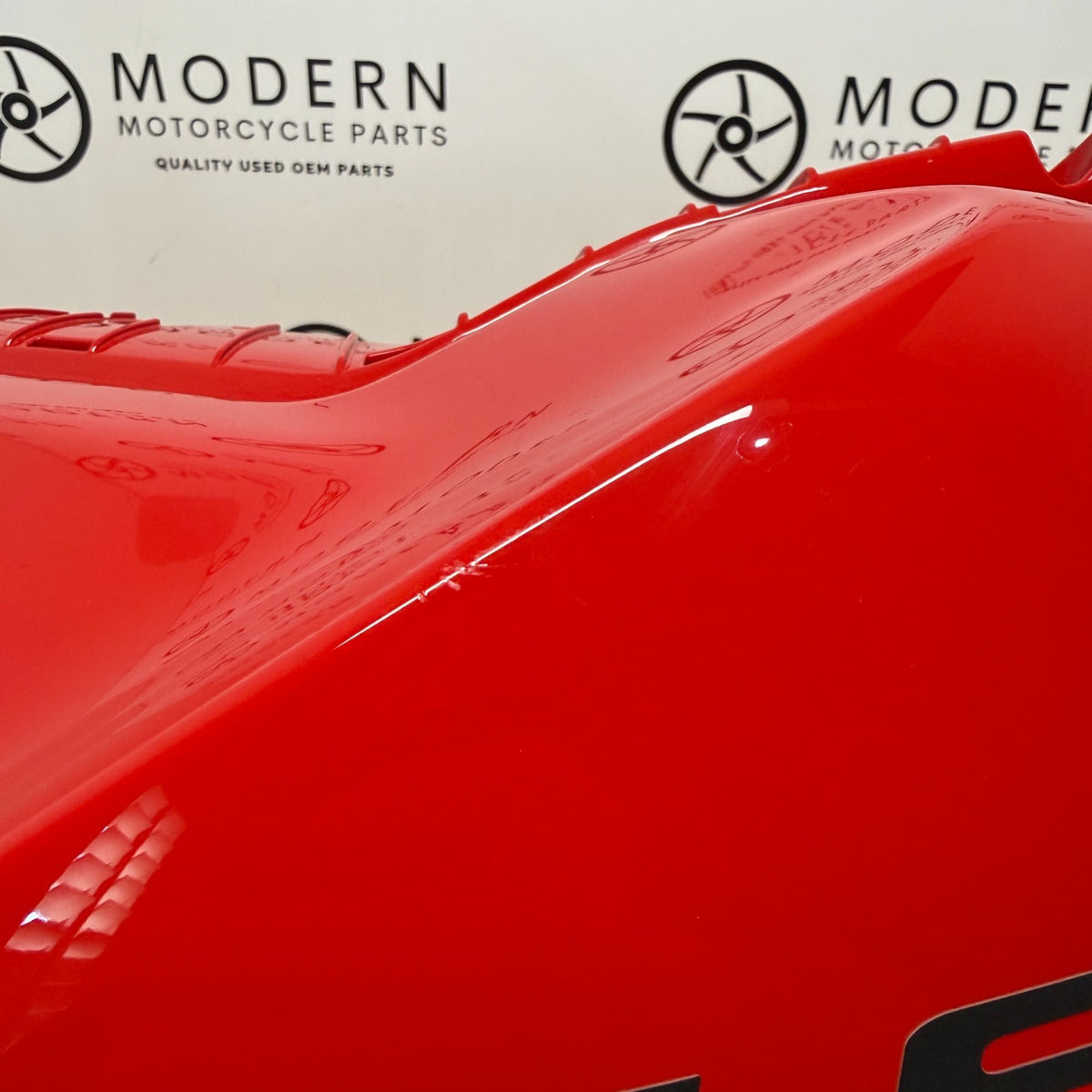 Ducati Monster 937 950 2021-2025 Left Tank Fairing Red 4801C252A Genuine OEM