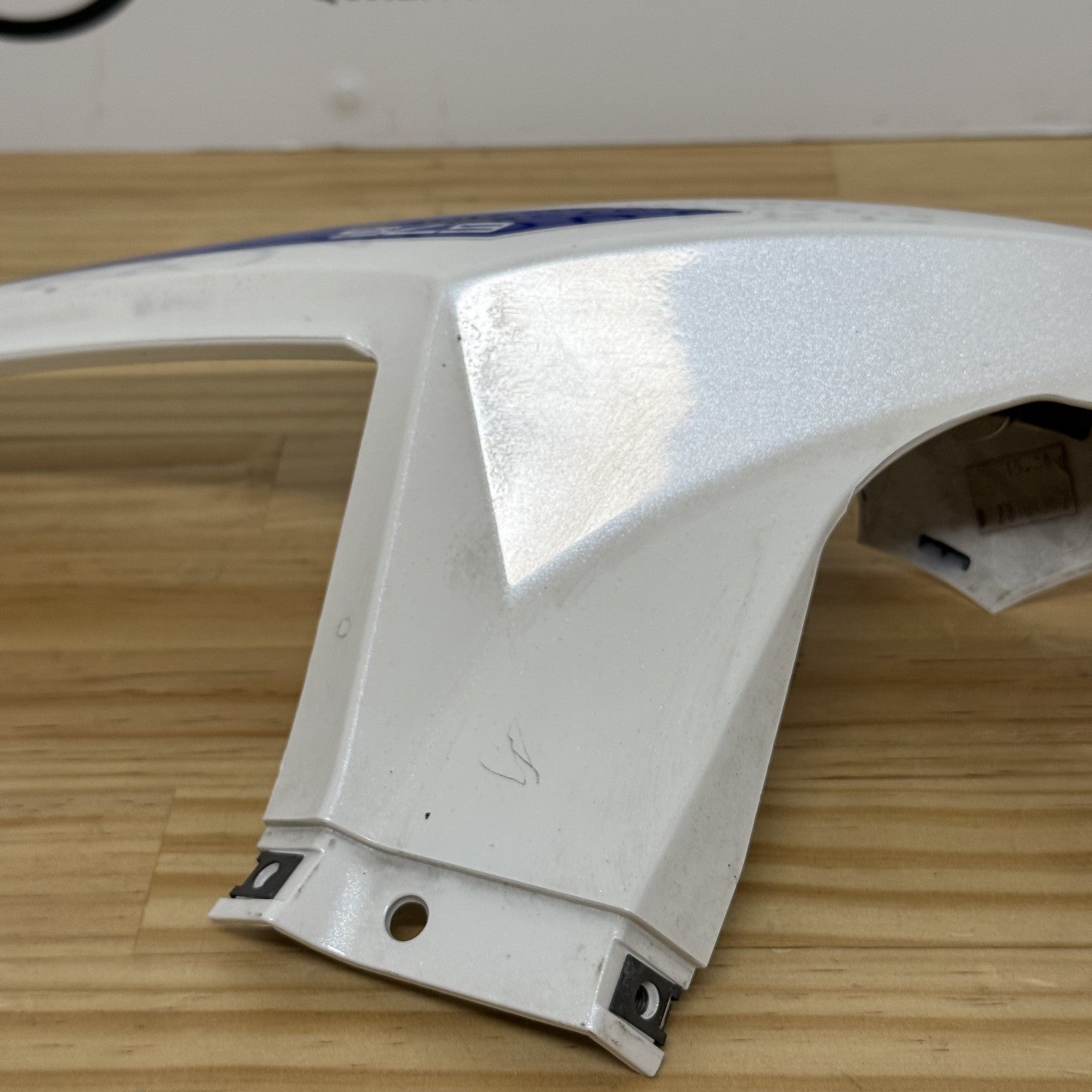 Triumph Daytona 675R 675 2013-2017 Left Tail Fairing White T2309448 OEM