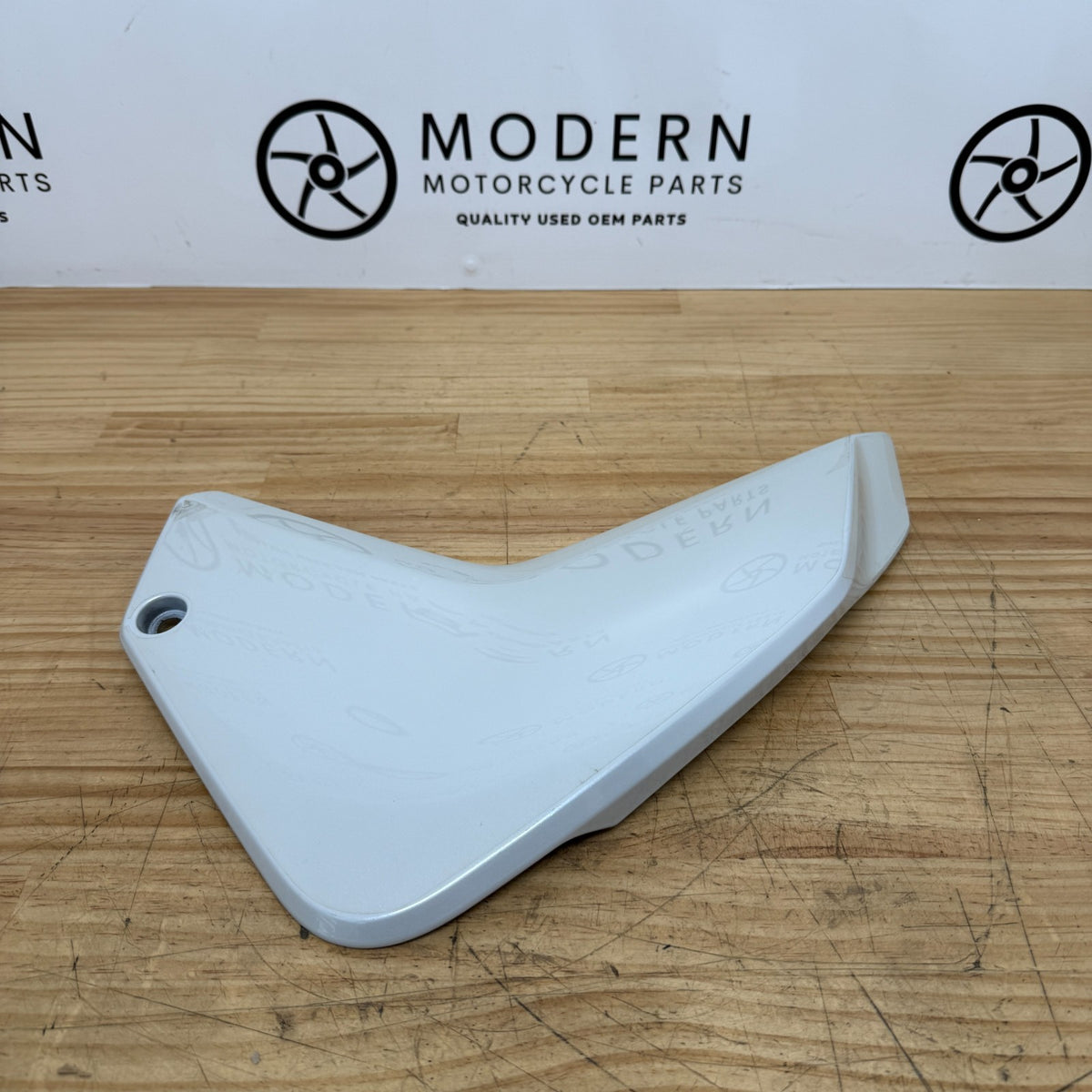 Ducati Multistrada 1200 1200S Left Radiator Fairing White 48032911A Genuine OEM
