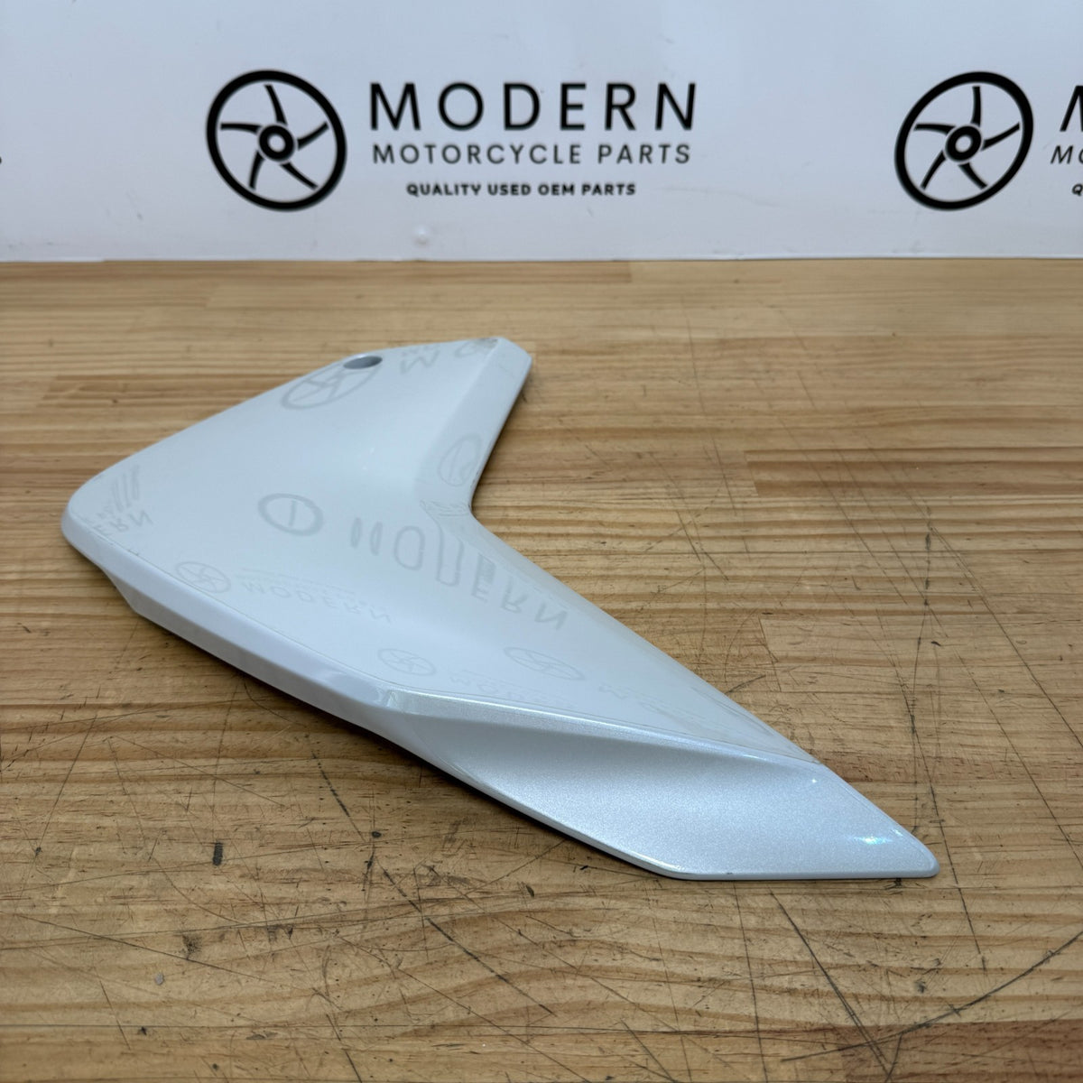 Ducati Multistrada 1200 1200S Left Radiator Fairing White 48032911A Genuine OEM