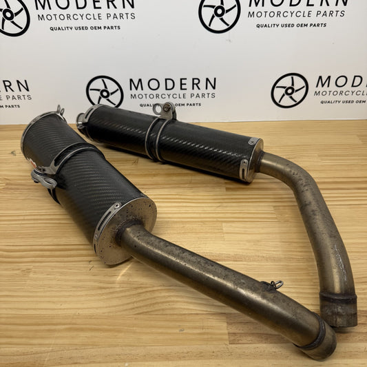 Ducati 748 916 996 998 Genuine Termignoni 50mm Race Exhaust Silencers