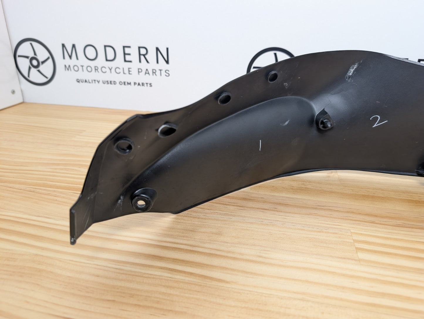 Kawasaki ZX10R Gen 4 2011 2015 Tank Cowl Fairing Black Right 140930683660