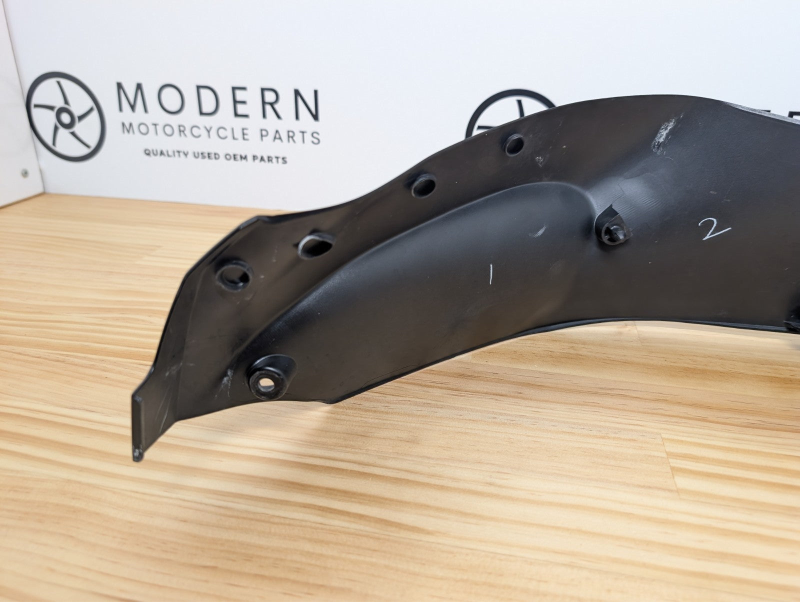 Kawasaki ZX10R Gen 4 2011 2015 Tank Cowl Fairing Black Right 140930683660