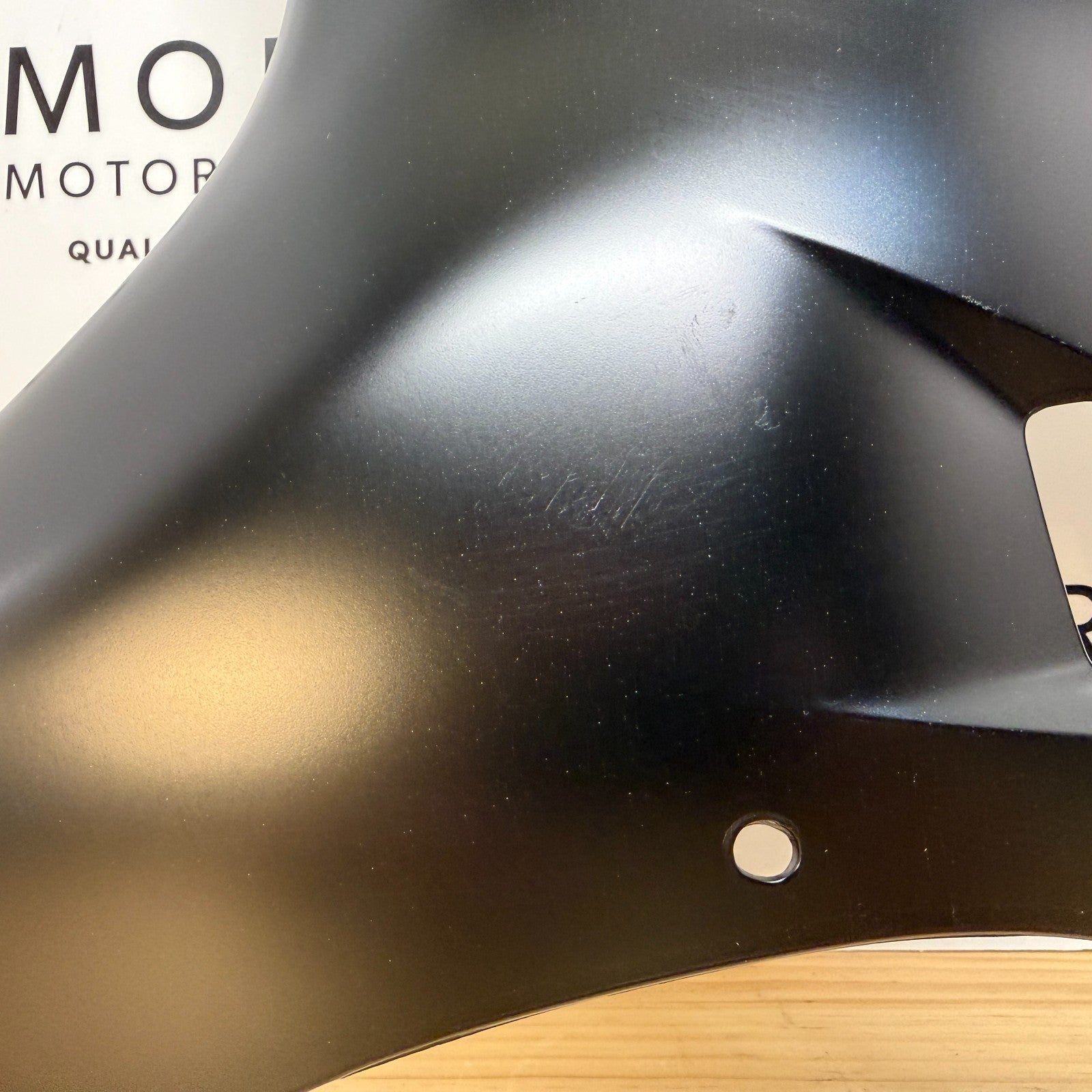 Yamaha YZF-R6 2017+ Left Fairing Outer Black Genuine OEM BN6-W283U-00-P0