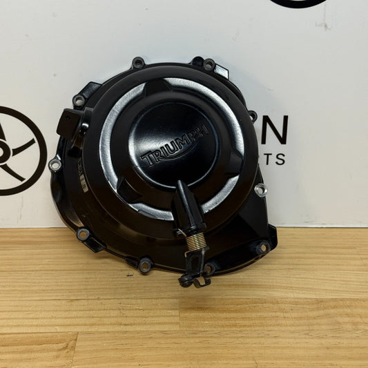 Triumph Daytona 675 Clutch Cover Assembly Black T1260456 Genuine OEM