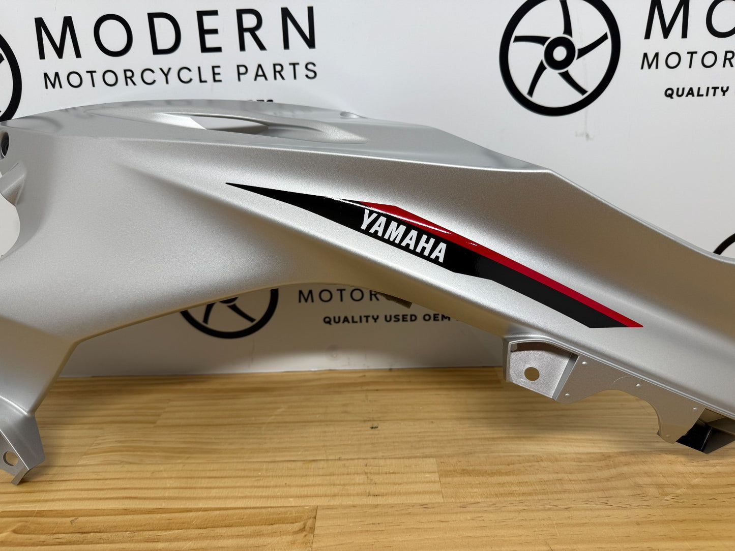 Yamaha YZF-R6 2017-2024 Right Inner Fairing Silver BN6-W2117W-00-P0 Genuine OEM