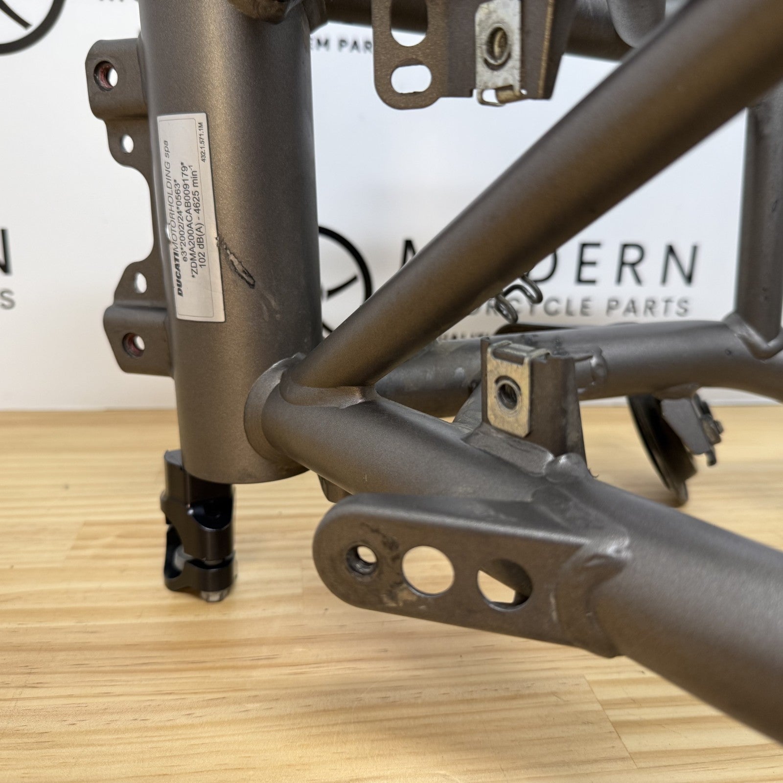 Ducati Multistrada 1200S 2010-2012 Main Frame 47012031BK Clean Registration