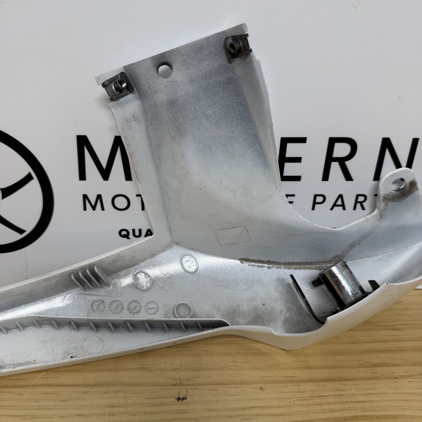 Triumph Daytona 675R 675 2013-2017 Left Tail Fairing White T2309448 OEM