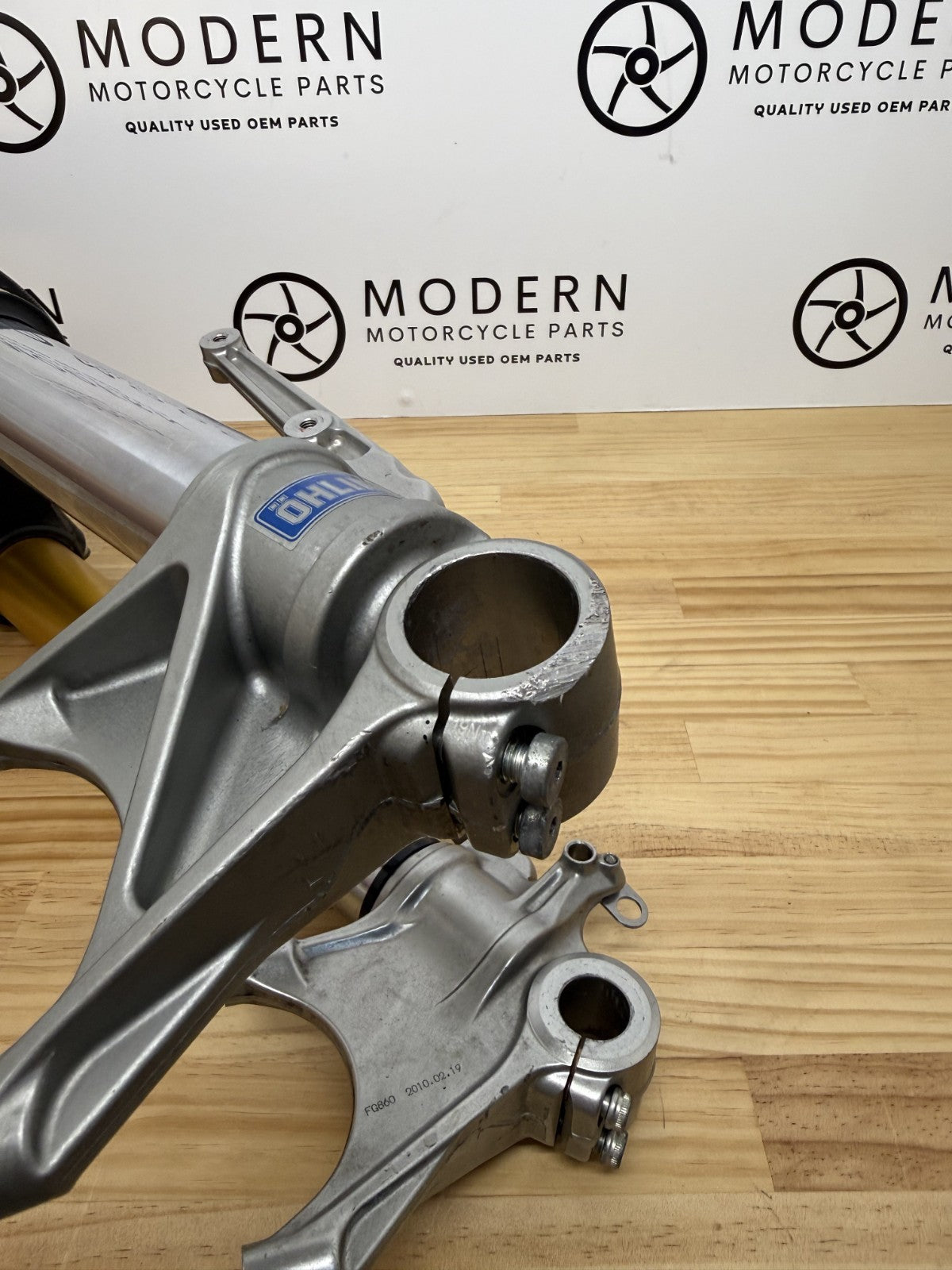Ducati Multistrada 1200S 2010-2014 Ohlins Forks & Triple Clamps