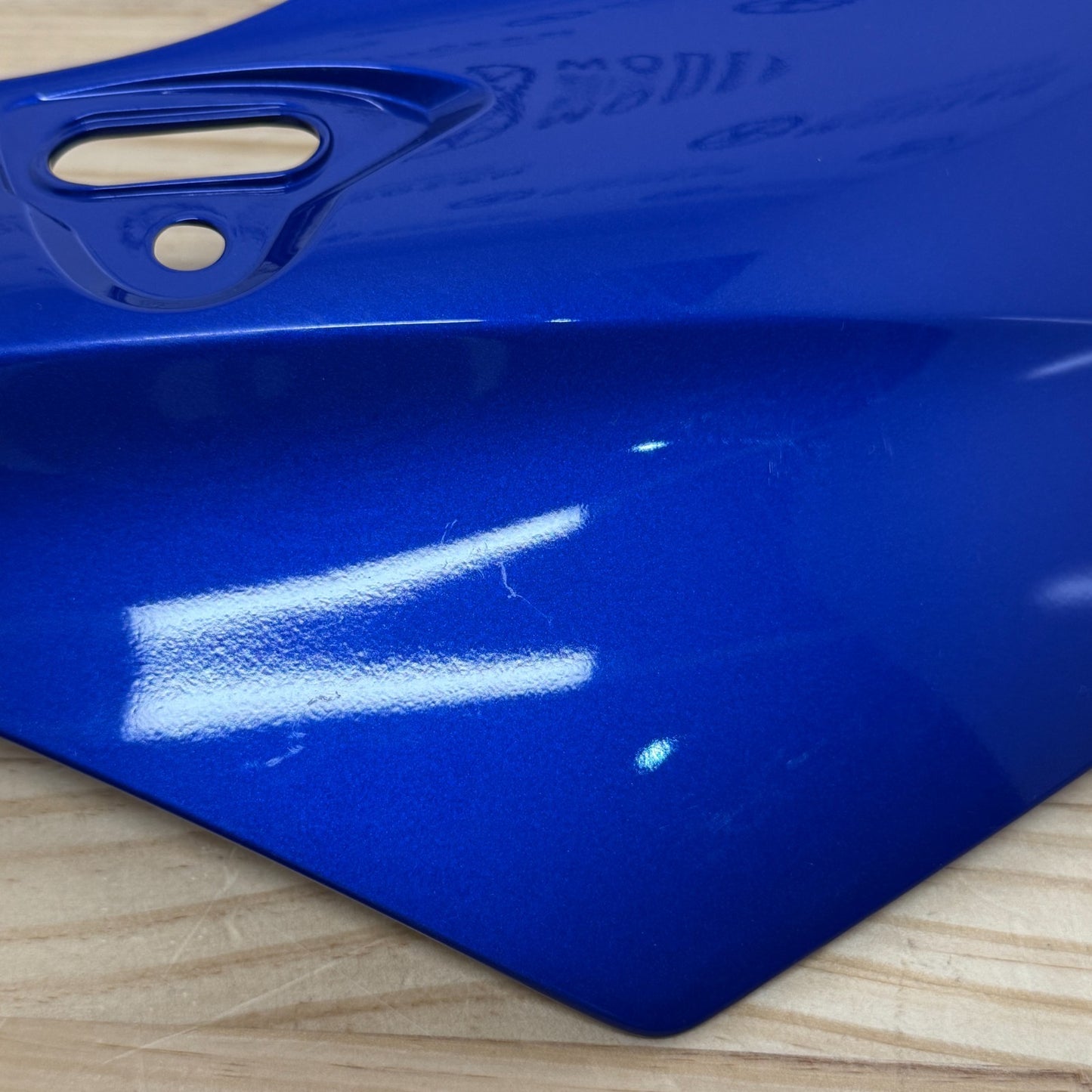 Yamaha YZF-R6 2017+ Front Upper Fairing Blue BN6-Y2835G-W0-P1 Genuine OEM