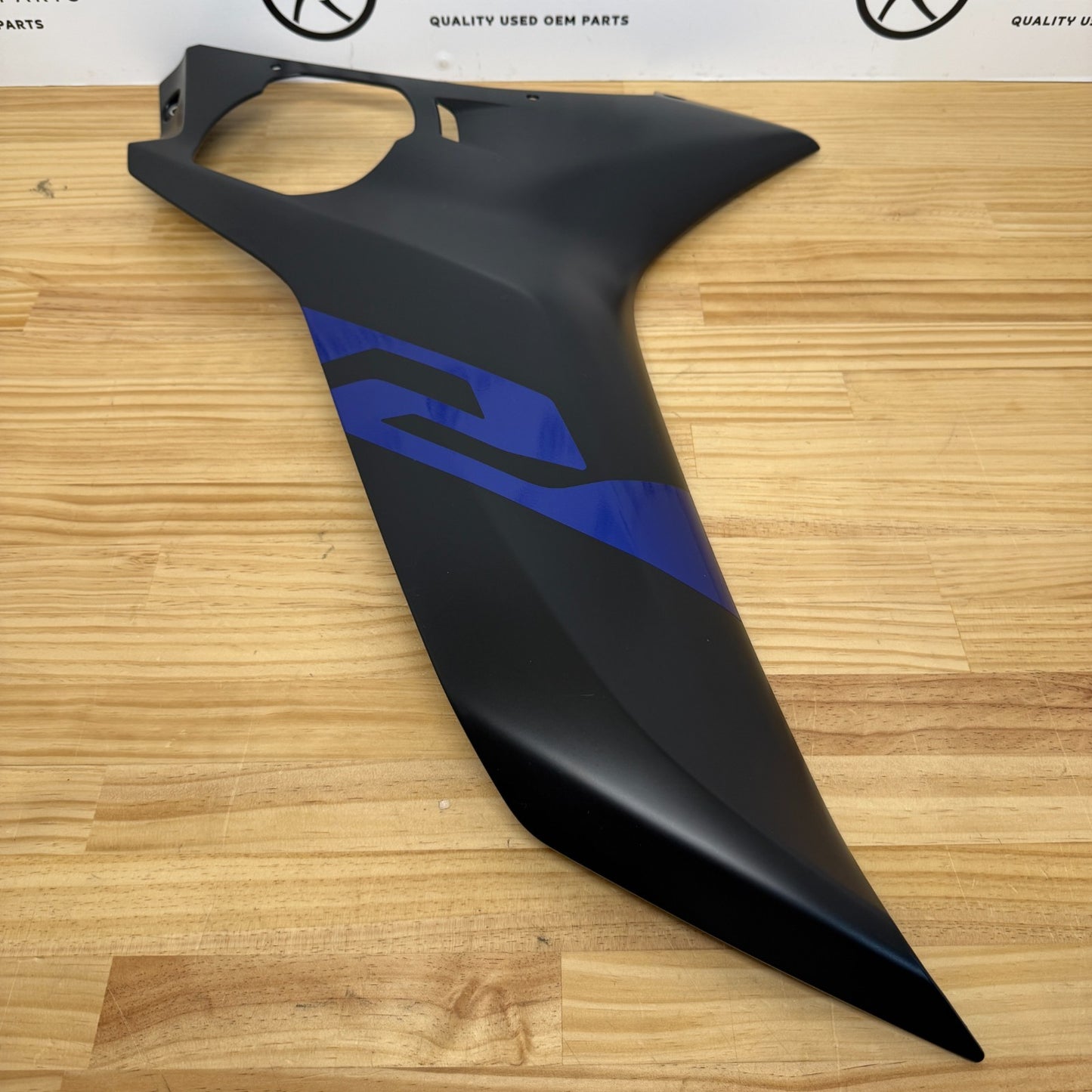 Yamaha YZF-R6 2017-2024 Left Outer Fairing Black BN6-W283U-00-P0 Genuine OEM