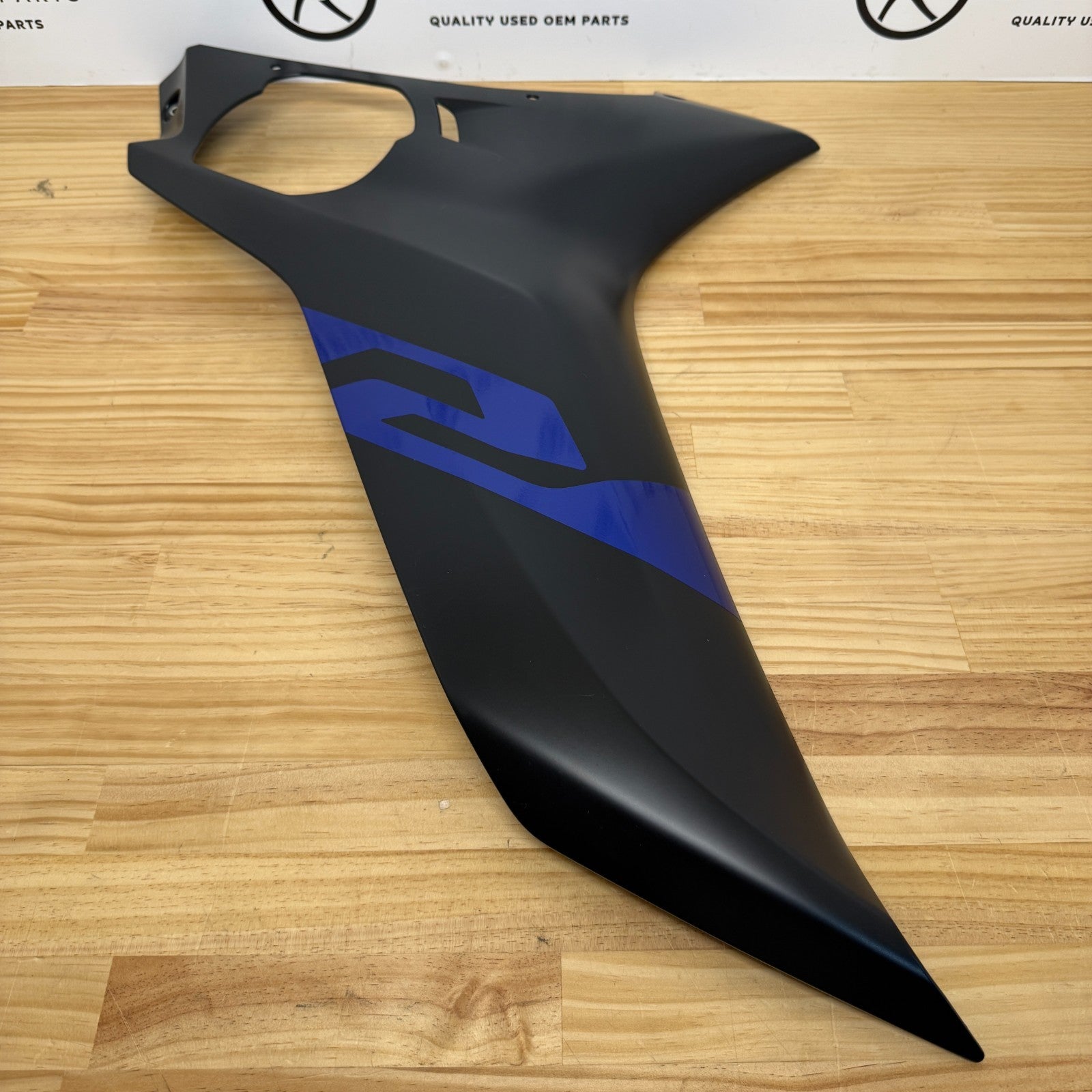 Yamaha YZF-R6 2017-2024 Left Outer Fairing Black BN6-W283U-00-P0 Genuine OEM