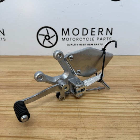 Yamaha YZF-R3 2019+ Left Rearset Footrest Complete 1WD-F7442-01 Genuine OEM