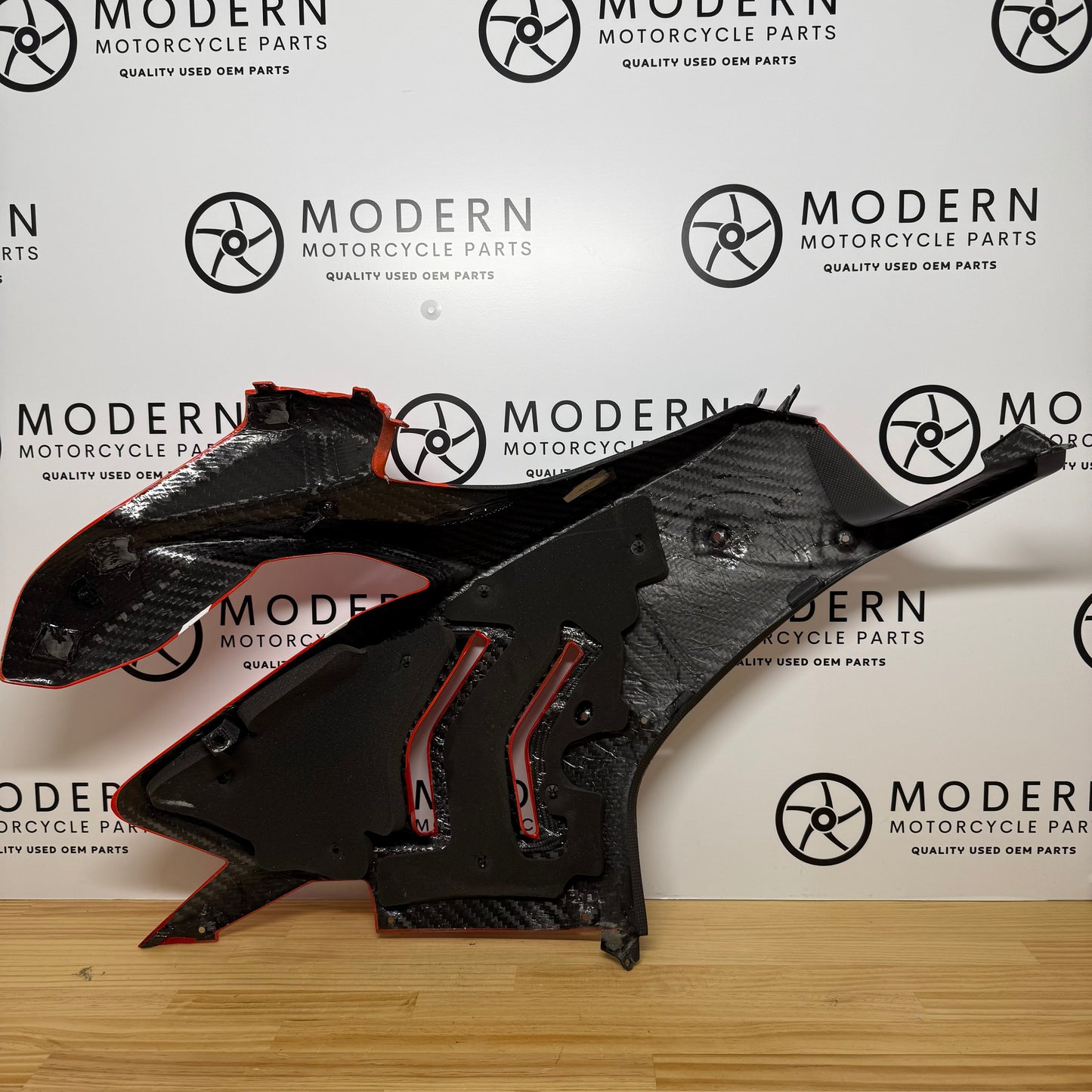 2021 Ducati Superleggera V4 Left Upper Half Fairing 48014041BA OEM Genuine