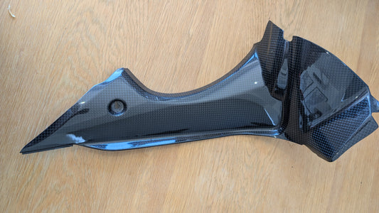 LH Cockpit Infill Carbon Fibre Triumph Daytona 675 675R 2013 2017 T2309397