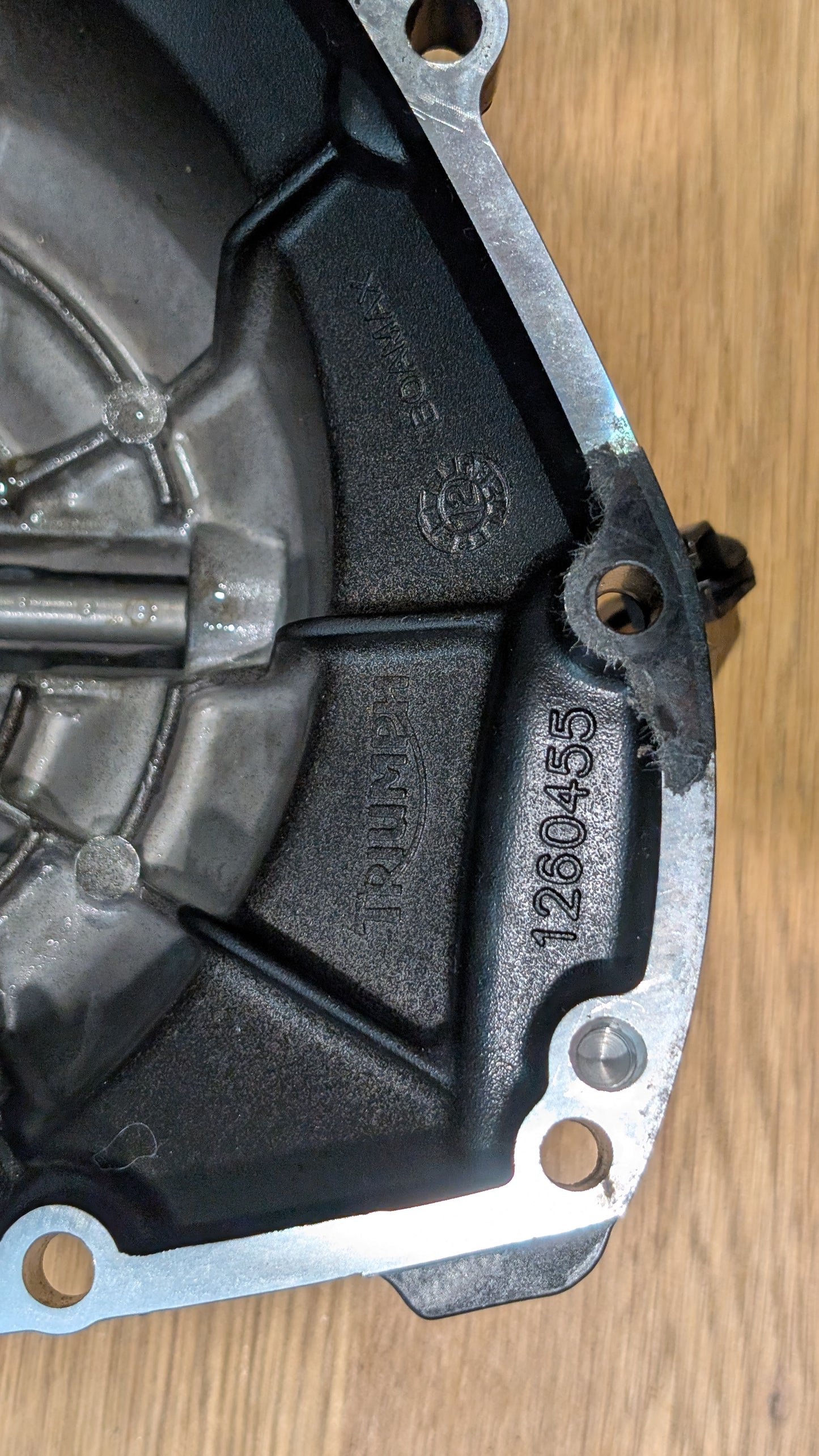 Clutch Cover Triumph Daytona 675 675R 2013 to 2017 T1260456