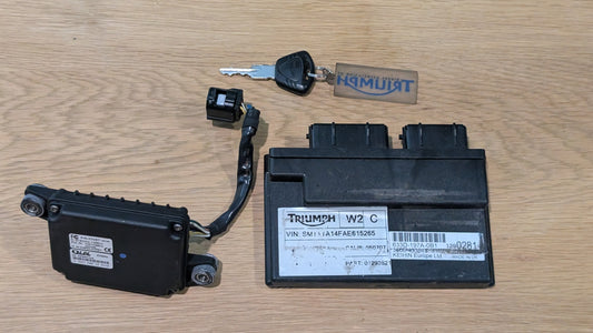 ECU Immobiliser Key Triumph Daytona 675 675R 2013 to 2017