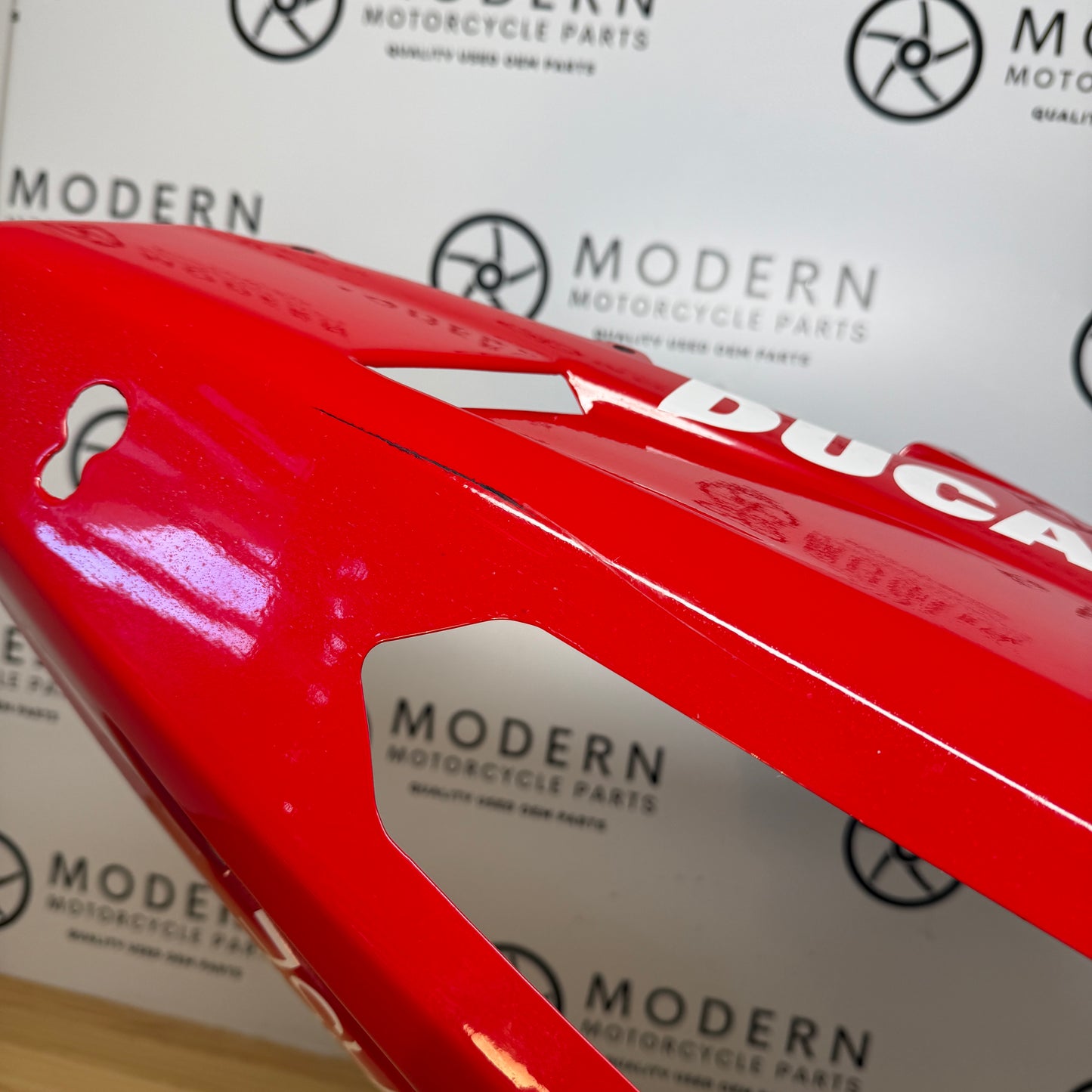 2009 Ducati 1098R Troy Bayliss LE Carbon Fibre Belly Pan 48012622AT Genuine OEM